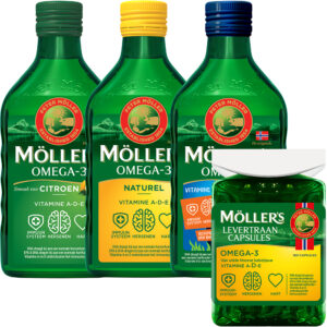 Möller's Omega-3 Aile Avantaj Paketi 3x 250ml + Balık Yağı Kapsülleri