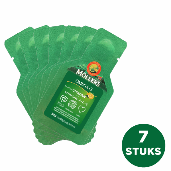 Möller's Omega-3 To-Go - Limon - 7 x 5ml